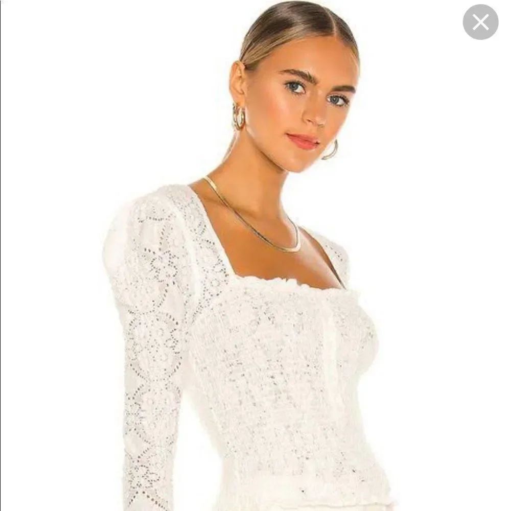 Free People Cream Top  - Picture 5 of 11